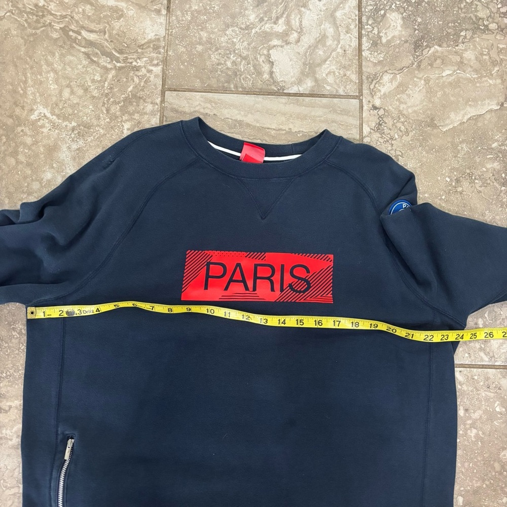 Nike Paris‎ Saint-Germain Club Men's Soccer Crew-Neck Sweatshirt sz XL - Picture 9 of 12
